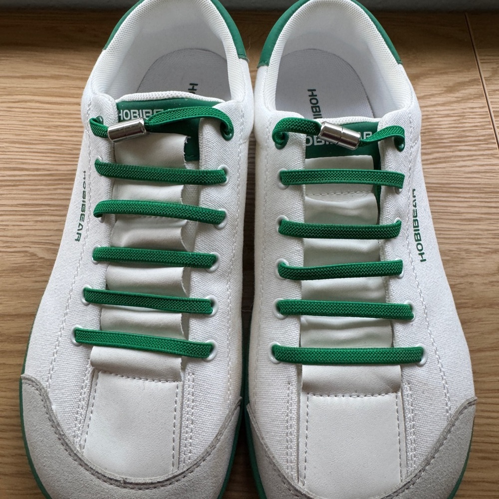 Hobiecat Women's Sport Sneakers - White and Green